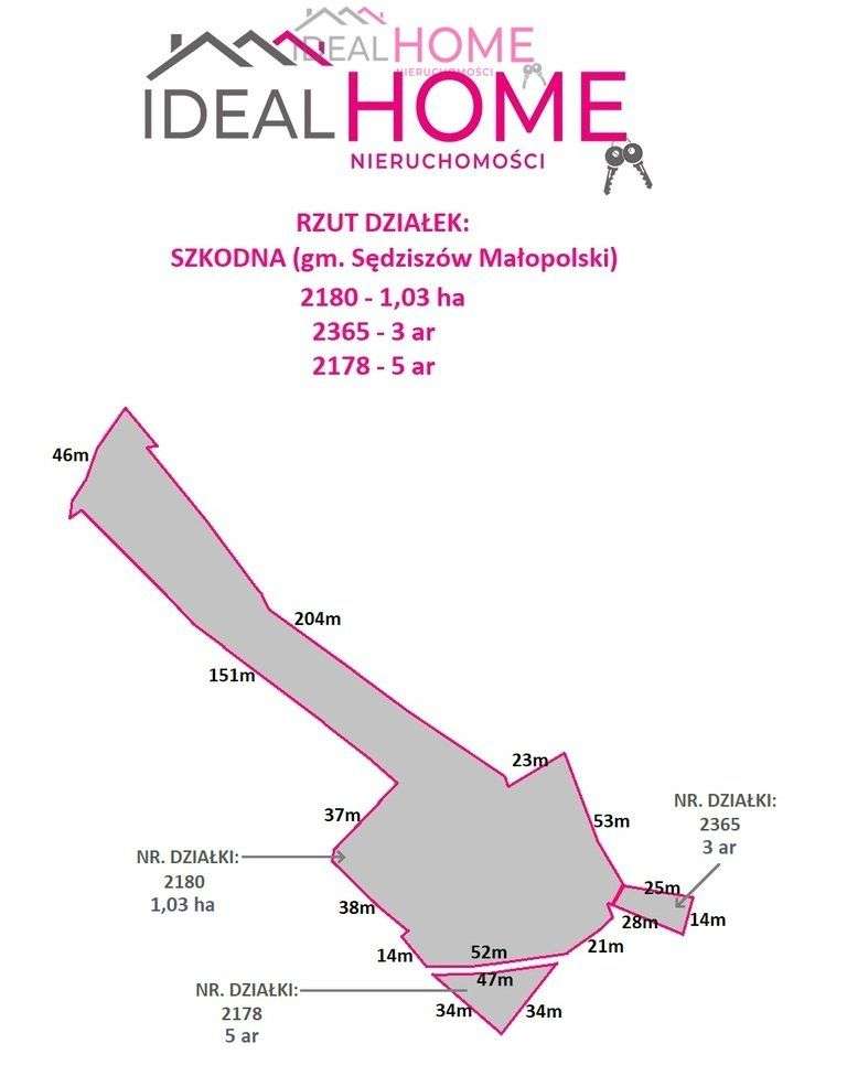 Szkodna kompleks działek na sprzedaż - Pełny obrazek: 5/20