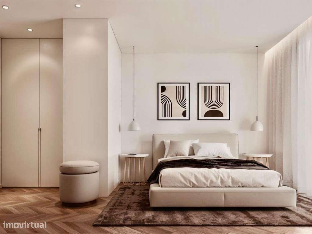 Apartamento T2 novo, com varanda e parqueamento, em Matosinhos. - Grande imagem: 5/28
