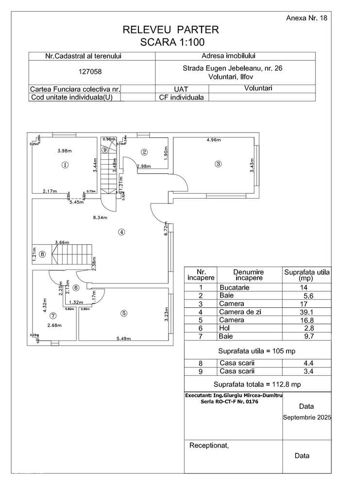 Casă individuala în Pipera – 4 dormitoare, terasă mare și teren 458 mp-16