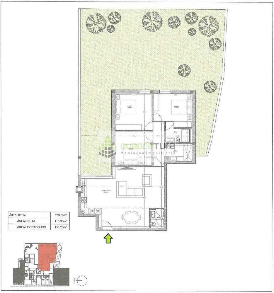 Apartamento T3 C/ Jardim | Lugar de Garagem | BONFIM - Grande imagem: 2/17
