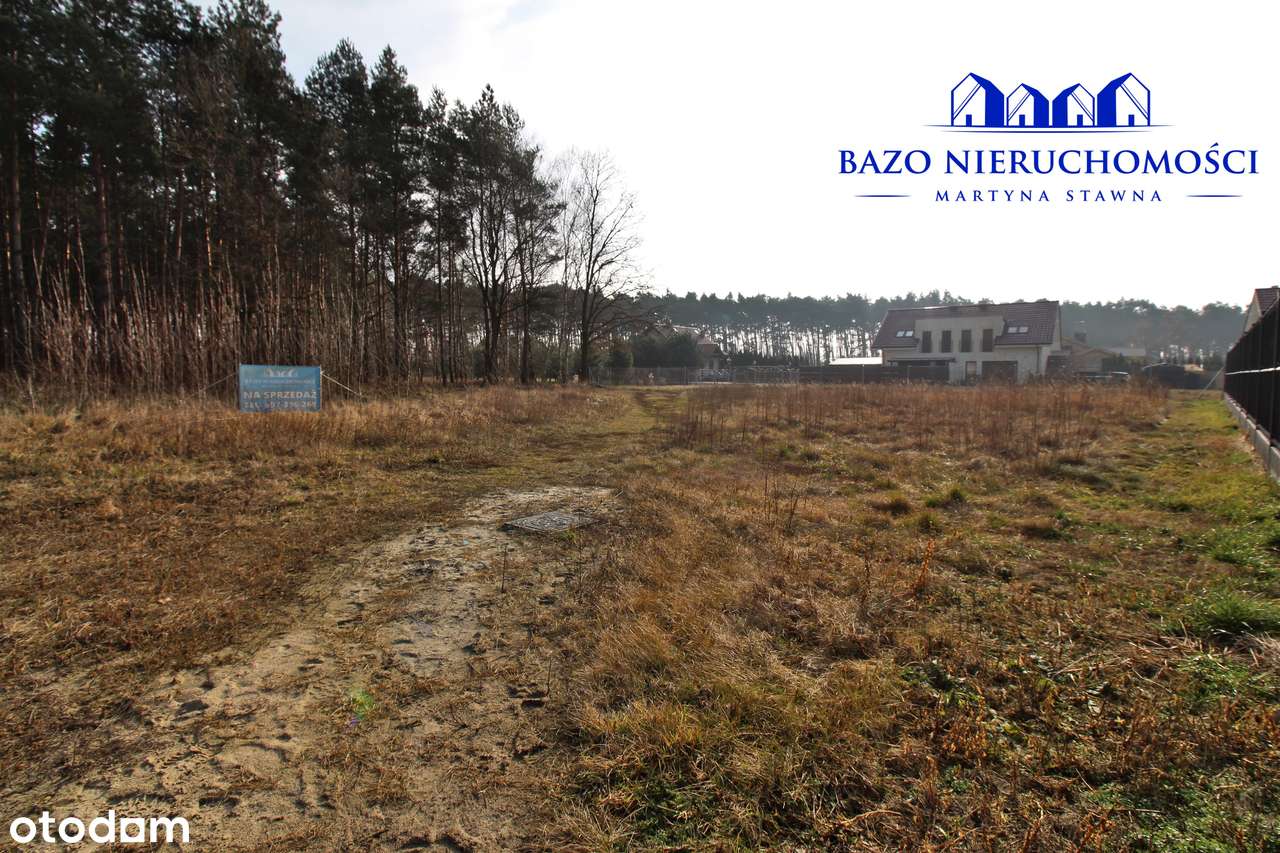 REZERWACJA Piękna działka pod lasem w Starym Luboszu - Pełny obrazek: 4/11