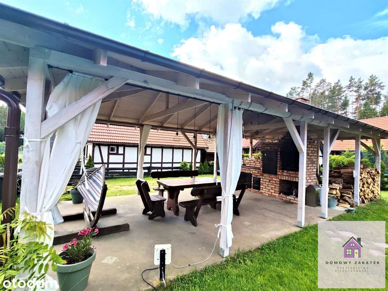 Piękny dom z ogrodem i wiatą- NA Gwizdówce - Pełny obrazek: 5/20