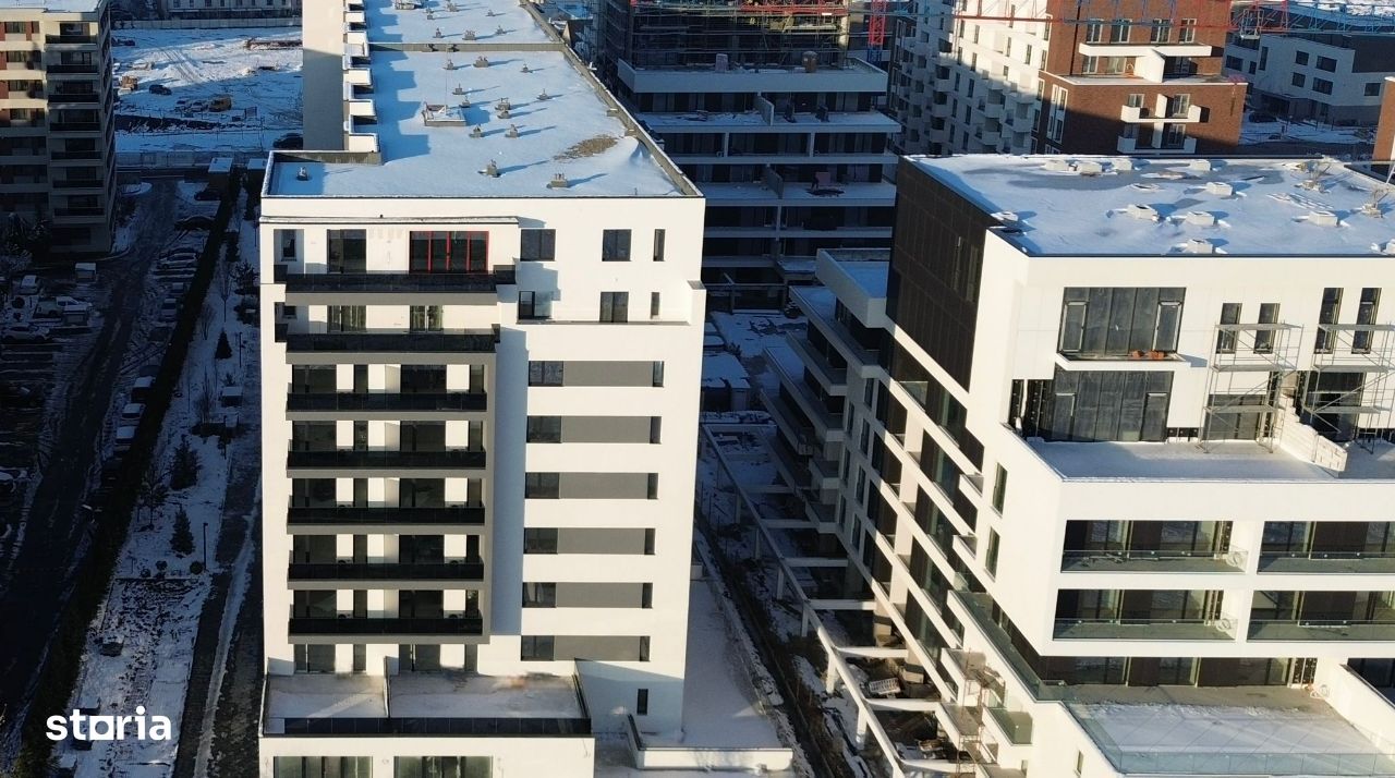 Apartament cu 3 camere spațios în Residence5 Pipera -finalizat în 2023
