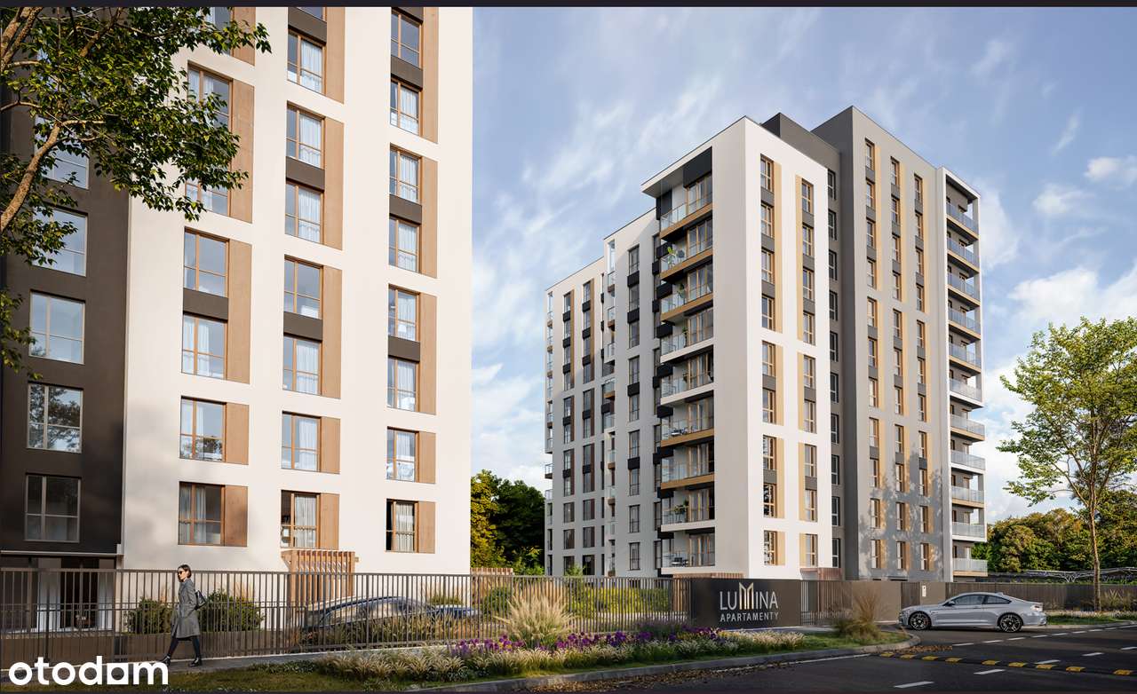 Mieszkanie 54,11 m² | 2 pokoje | Lumina – standard premium - Pełny obrazek: 3/8