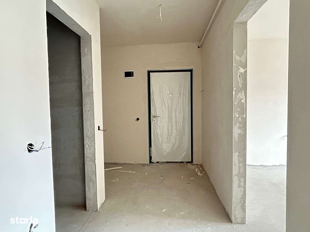 Apartament Semi-Finisat 2 camere 47mp, de la Dezvoltator, 0% Comision - Imagine principală: 4/17