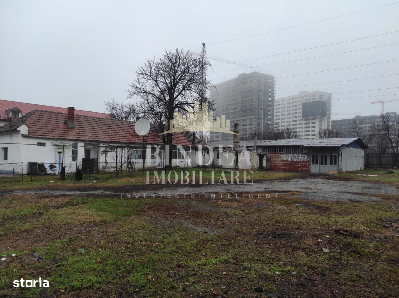 Inchiriez Hala + Casa si Teren 2000mp in zona Bucovina