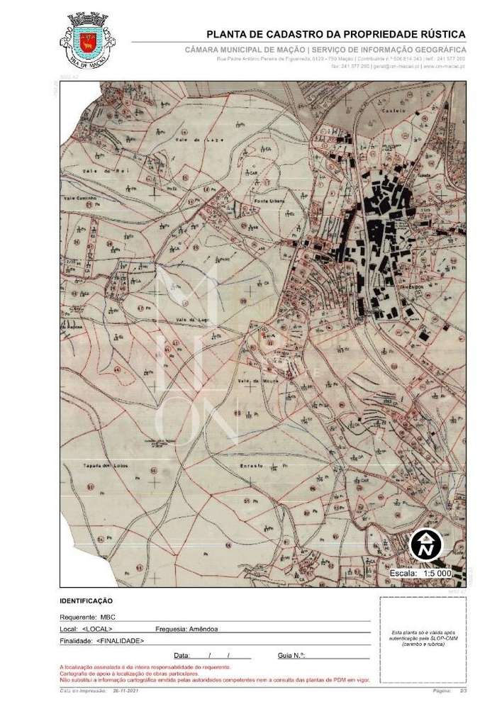 Terreno rústico à venda em Amêndoa, Mação - 4.240m2 - Grande imagem: 4/10