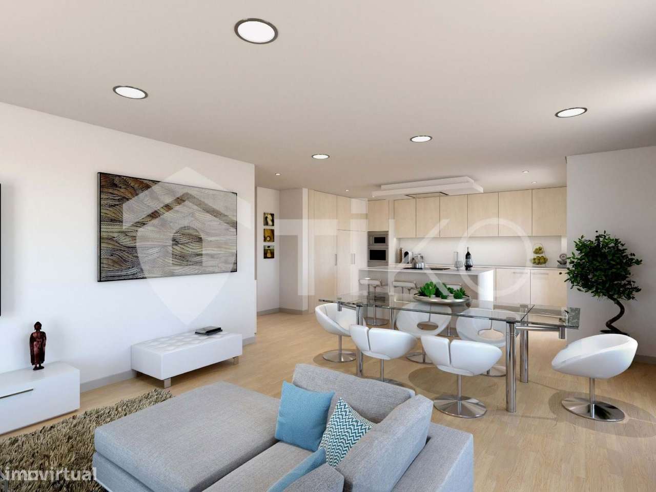 Apartamento T3  à venda em Montijo, proximo às portas da cidade - Grande imagem: 2/17