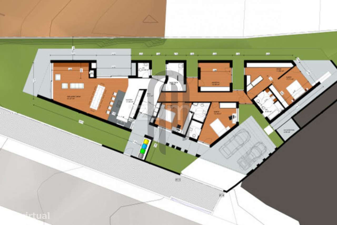 Moradia Térrea T4 independente na Maia-33