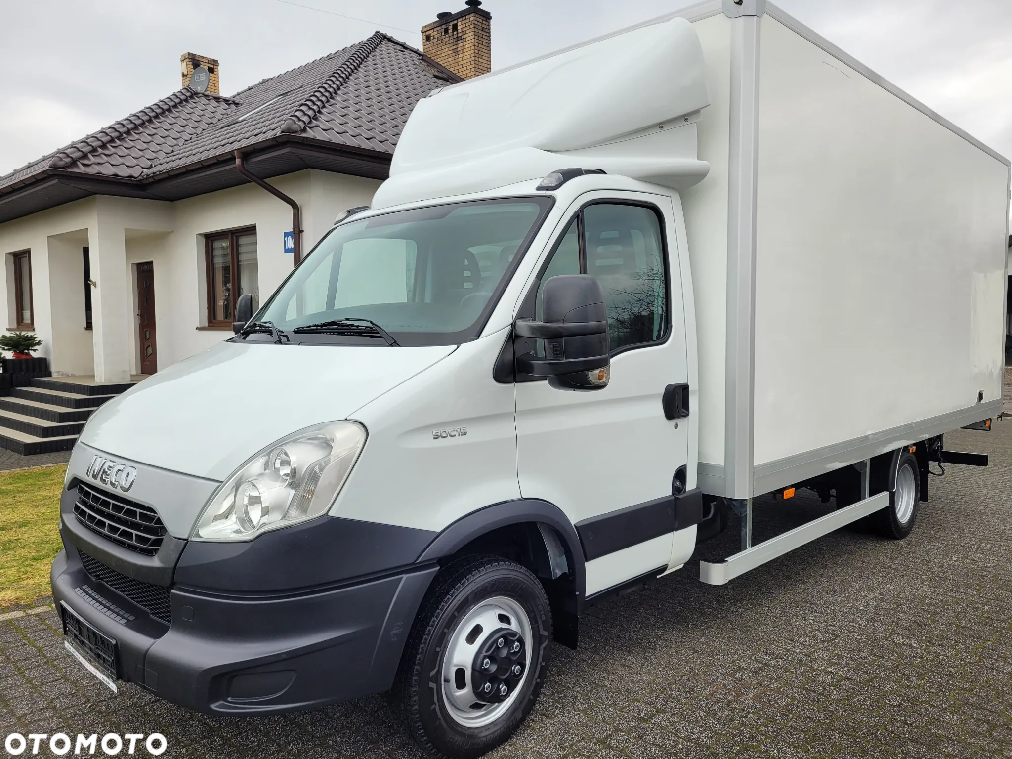 Iveco 50C15L kontener 10palet Winda 1 tona - 9