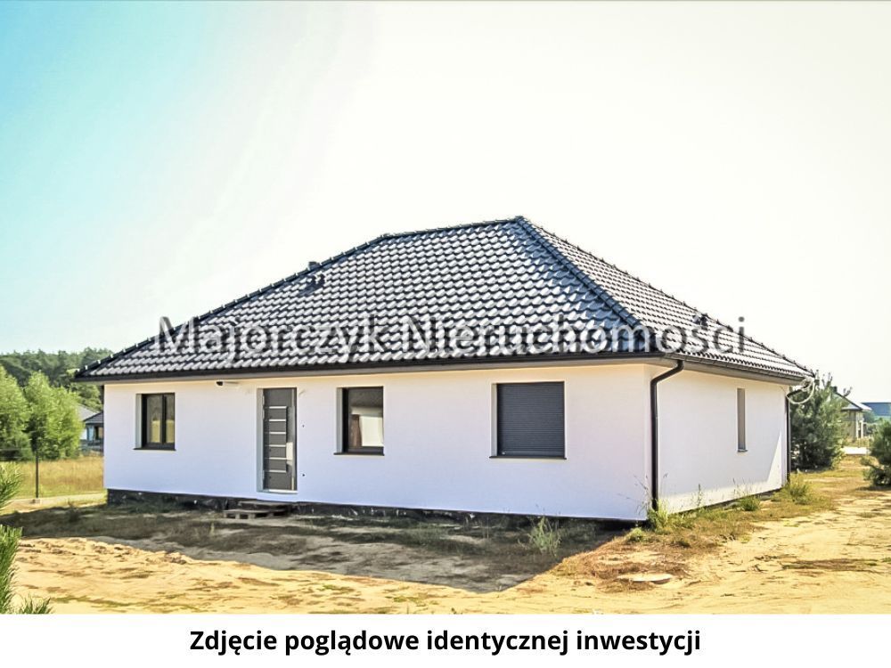 Nowy dom parterowy 117 m2 - Mórkowo