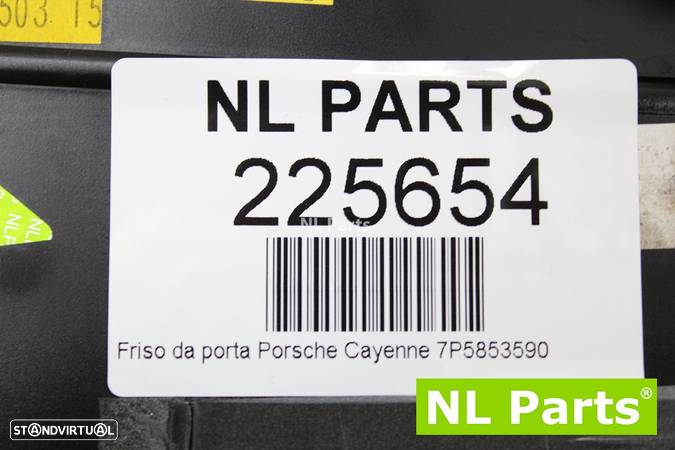 Friso da porta Porsche Cayenne 7P5853590 - 11