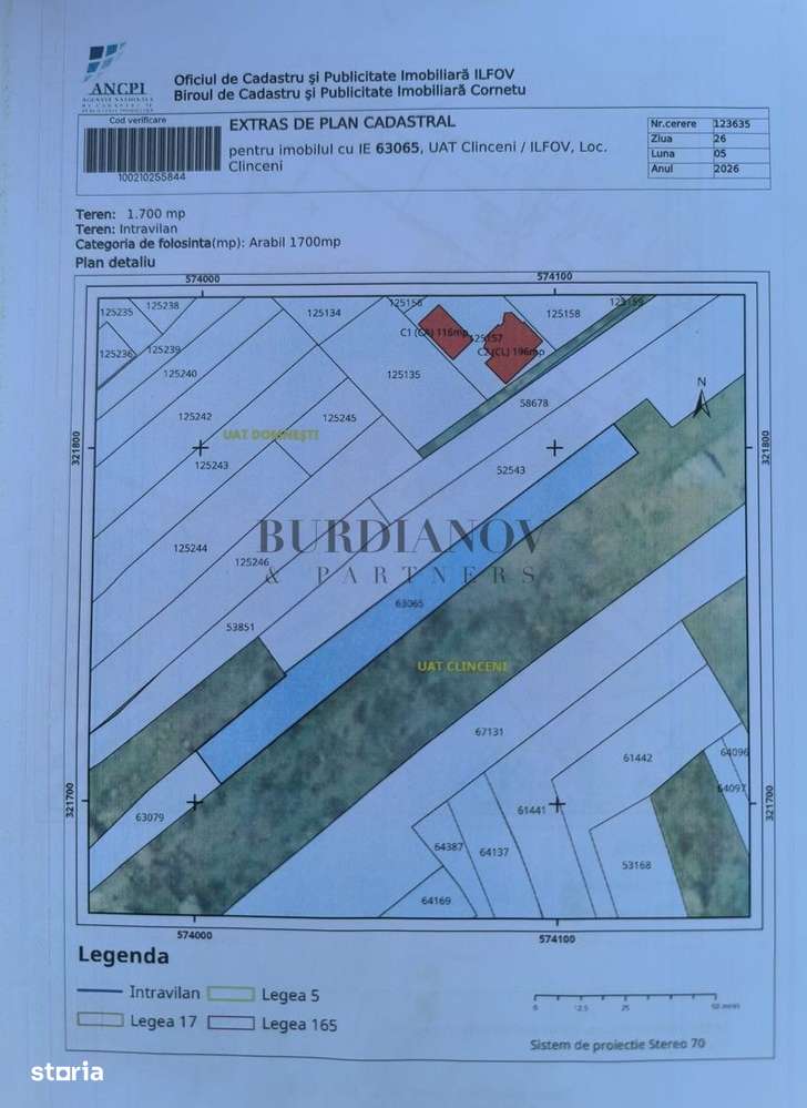 Teren intravilan 2.500 mp cu potențial rezidențial – Clinceni-3