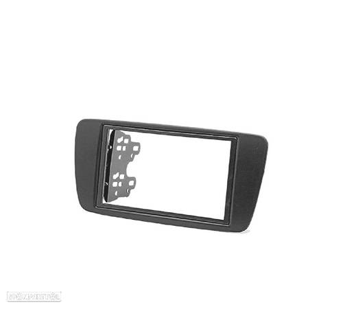 MOLDURA ADAPTADOR PRETO PARA RADIO 2-DIN PARA SEAT IBIZA 08-15 - 2