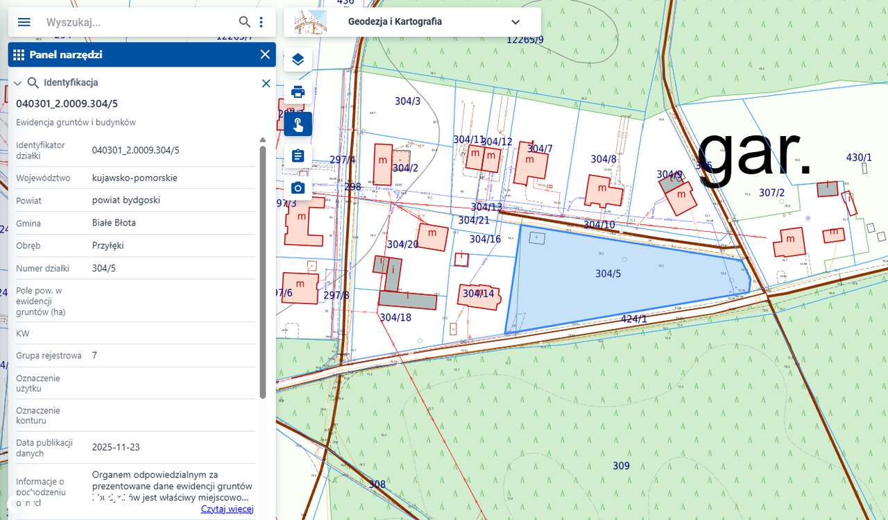 Działka Rzemieślniczo-Budowlana 2573 m²  piękna lokalizacja, obok lasu - Pełny obrazek: 5/6