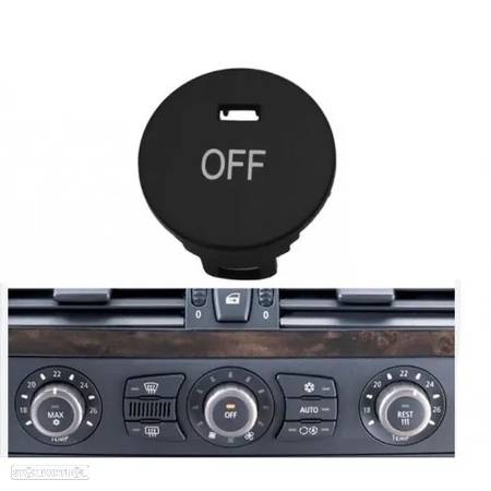 Capa do botão de ligar / Desligar ar condicionado BMW - 1