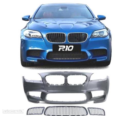 PARA-CHOQUES FRONTAL PARA BMW SERIE 5 F10 F11 10-13 LOOK M5 PDC SRA - 4