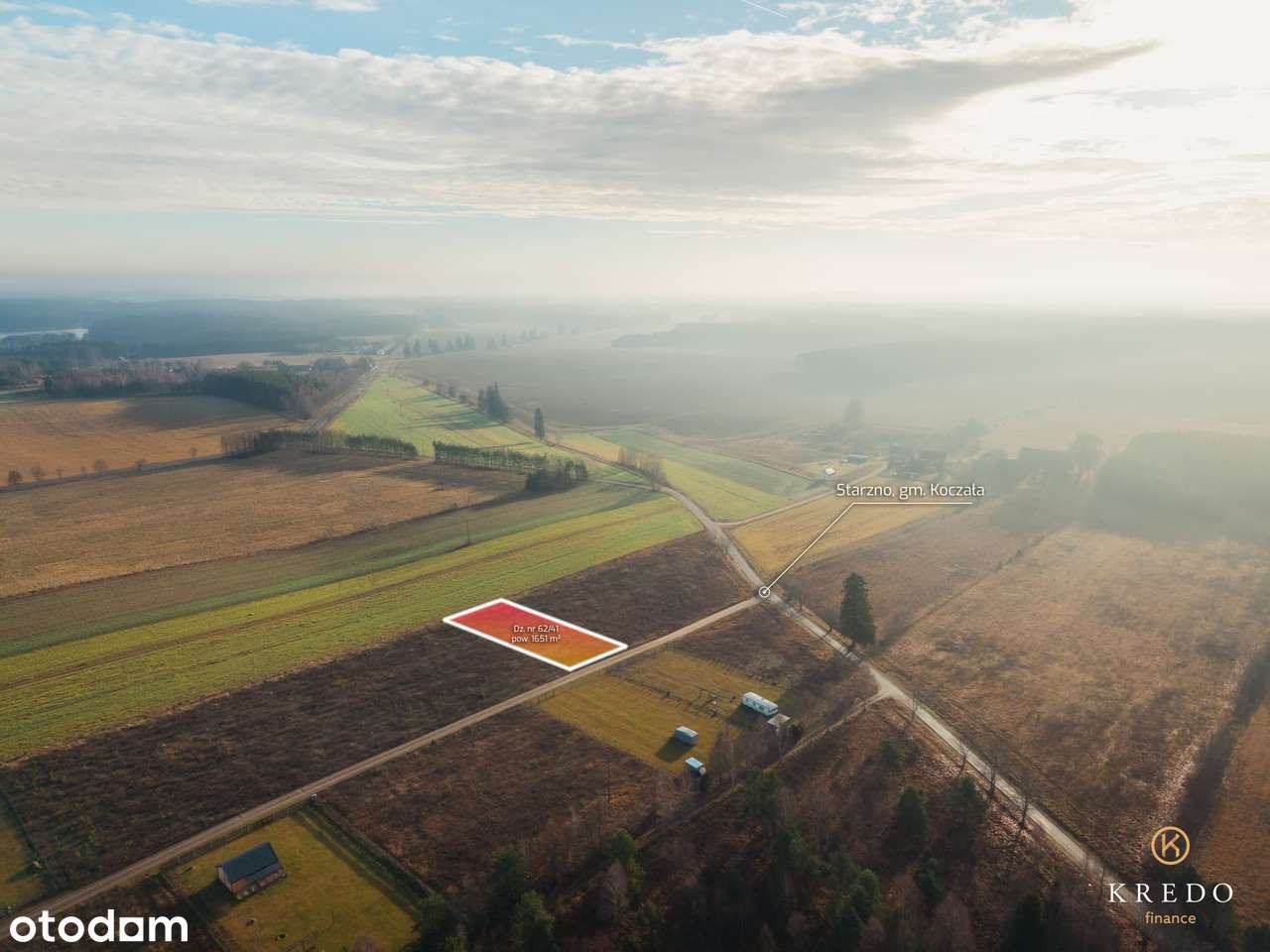 Atrakcyjna działka w otoczeniu lasów i jezior | Starzno, gm. Koczała-15