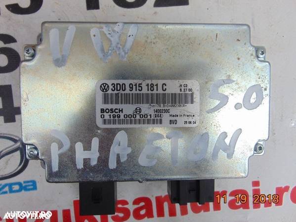 Calculator baterie VW Phaeton modul baterie dezmembrez Phaeton 5.0 - 1