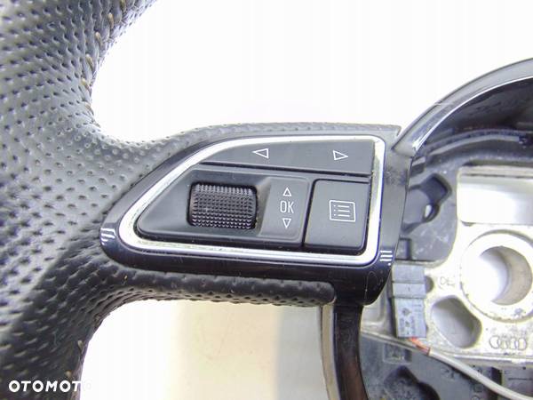 KIEROWNICA SKÓRA ŚCIĘTA ŁOPATKI S-LINE AUDI A3 8V Q2 Q3 8V0419091S - 4