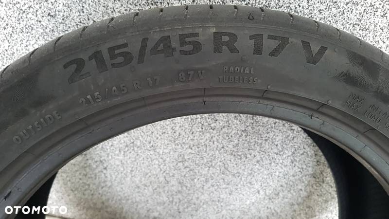 CONTINENTAL PREMIUM CONTACT 6 215/45R17  215/45/17 - 8