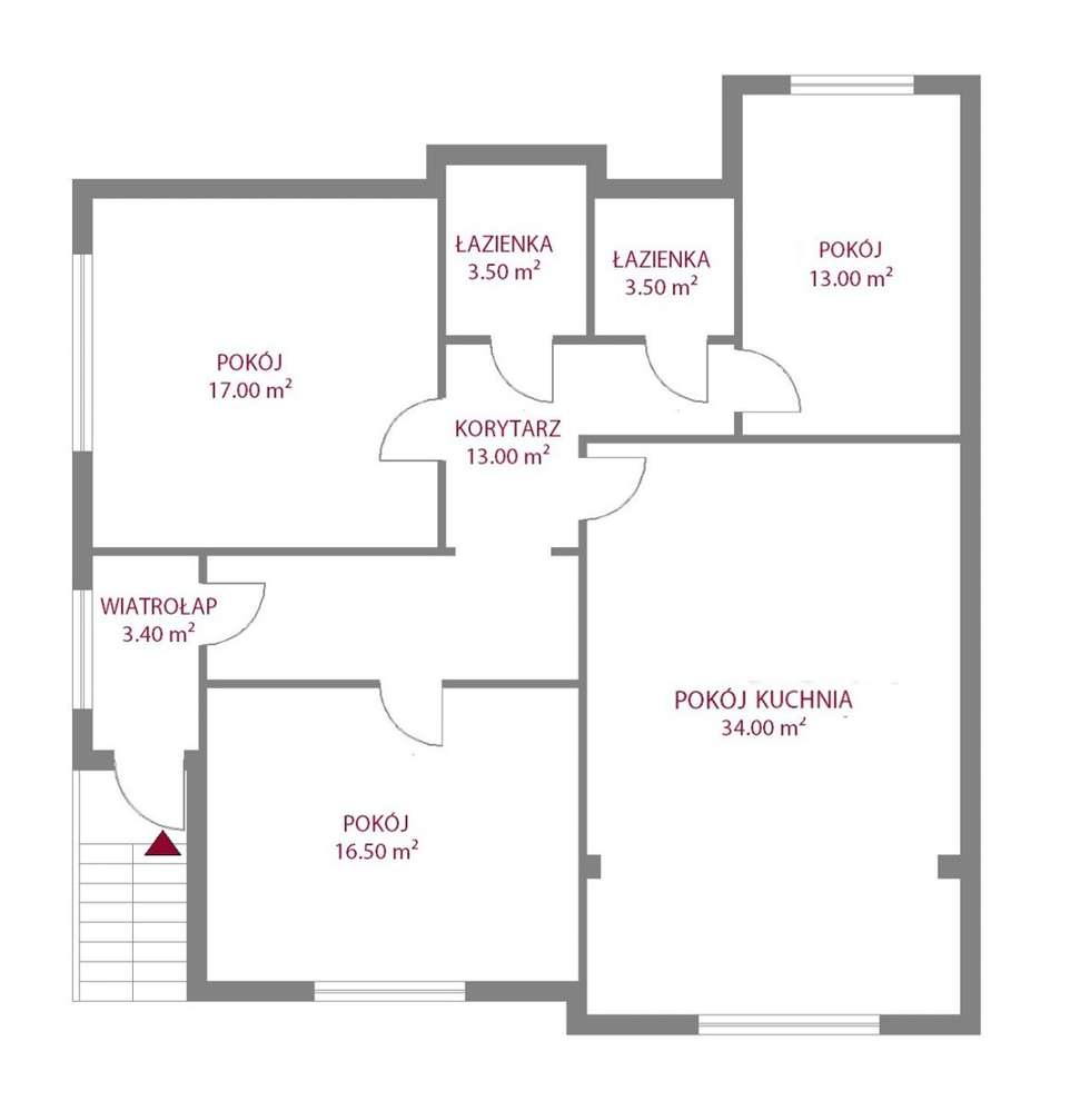 Cztery pokoje w will, 200m od morza, Sopot - Pełny obrazek: 4/20