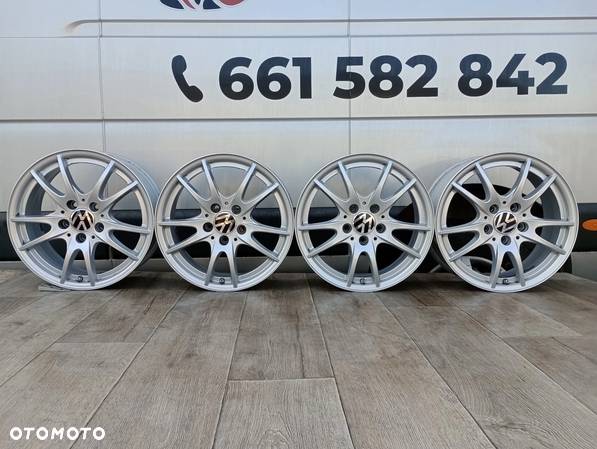 FELGI ALUMINIOWE 5x112 R16 6,5J ET49 Volkswagen Golf E-golf Jetta Scirocco Touran Cross Touran T-Roc - 2