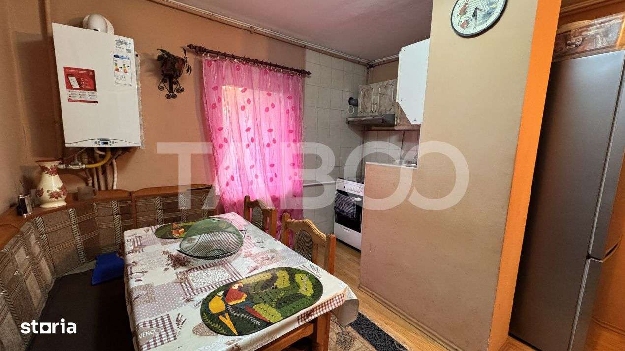 Apartament cu 2 camere de vanzare mobilat utilat 64mpu Broscarie Sibiu - Imagine principală: 5/9