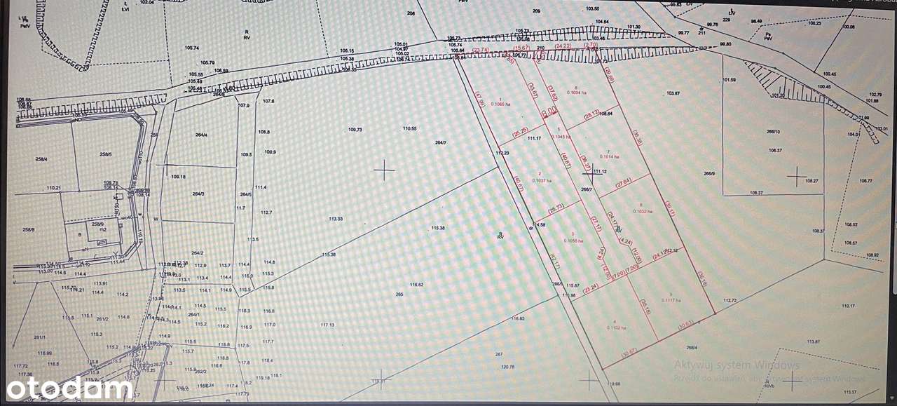 TEREN INWESTYCYJNY 8 DZIAŁEK WZ PIĘKNA OKOLICA LAS JEZIORO SPOKÓJ CISZ - Pełny obrazek: 1/9