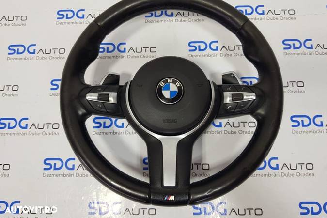 Volan cu padele si comenzi plus airbag BMW Seria 4 F36 2013-2020 Euro 6 - 1