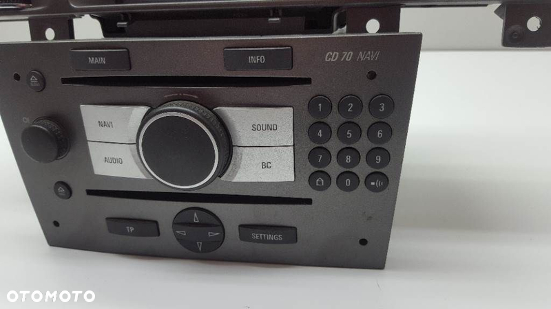 RADIO CD VECTRA C 13188477 CD 70 WYŚWIETLACZ EU - 4