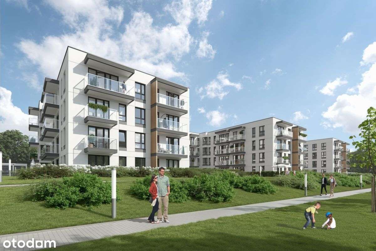 4 pokojowe mieszkanie w stanie deweloperskim - Pełny obrazek: 5/6