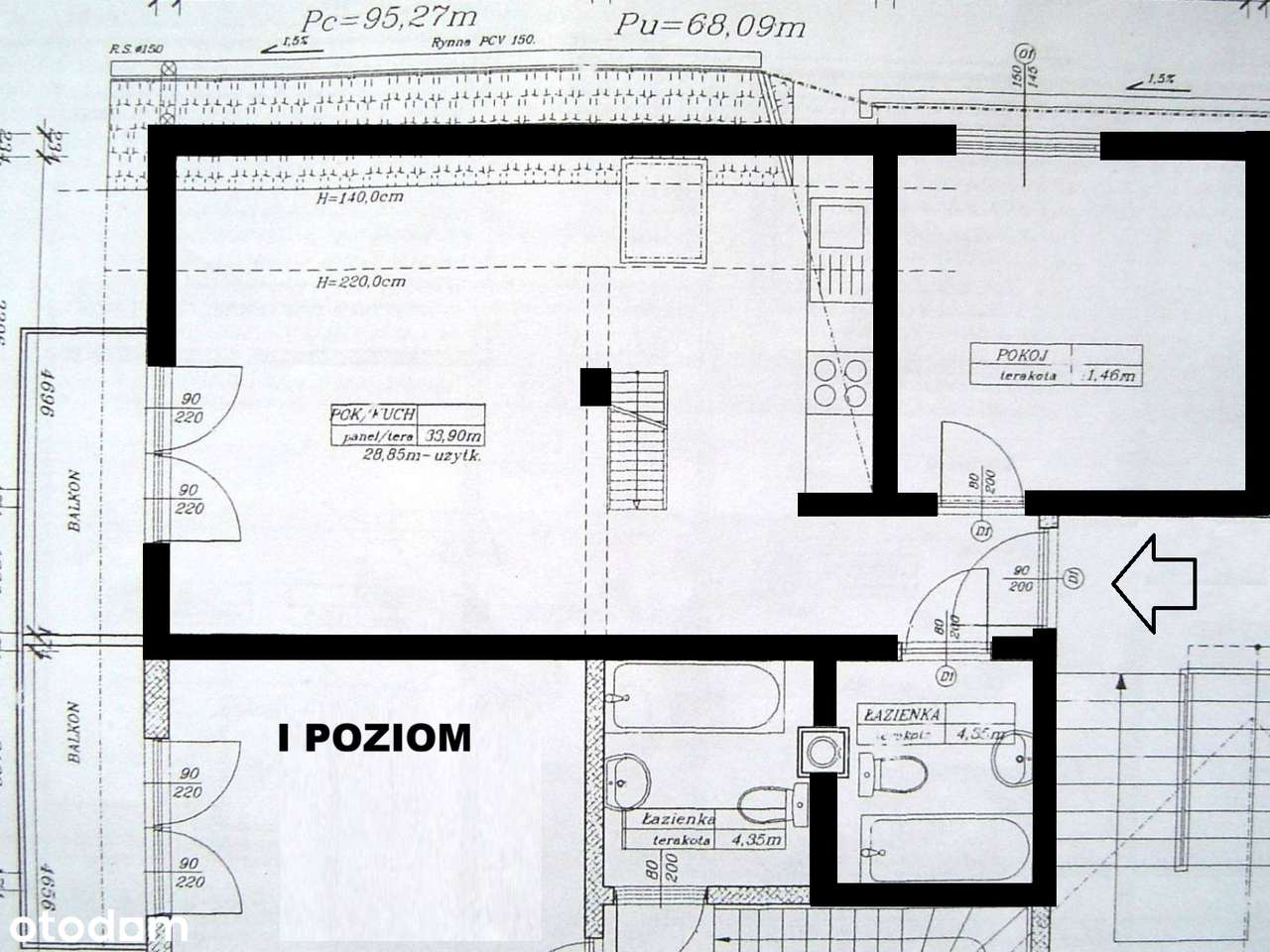 Mieszkanie dwupoziomowe w Zieleniewie, 3,5km od centrum Kołobrzegu-15