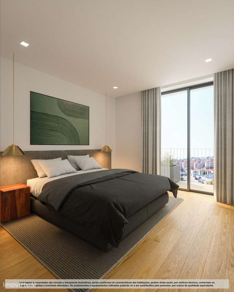 T1 Novo c/ Terraço e Garagem Box em Santa Marinha (Coimbrões)-19