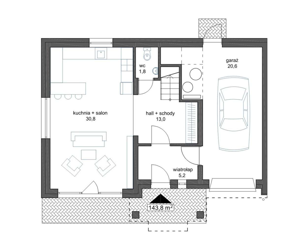 Nowy Dom Bliźniak Piotrowice!-5