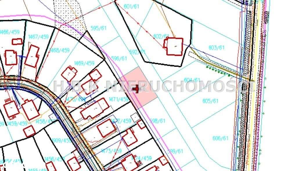 Działka, 630 m², Mikołów-3