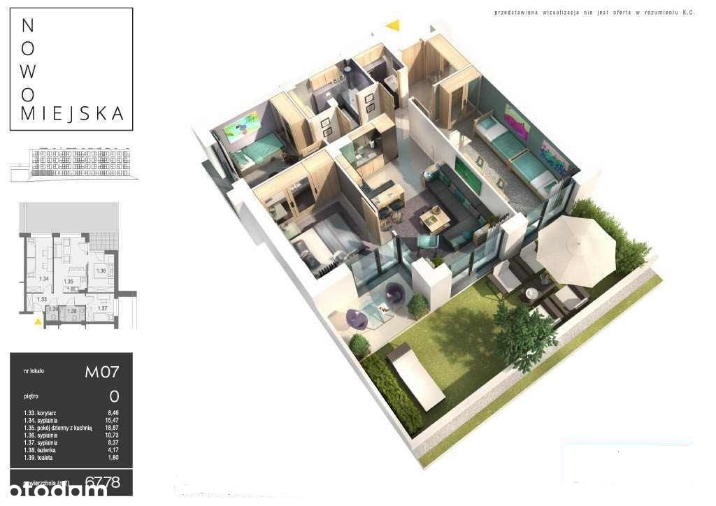 Apartament Nowomiejska-Dostępne- Ostatnie!