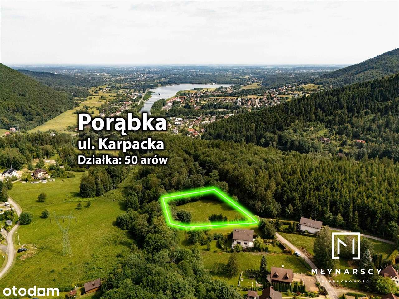 Działka budowlana | 50a | otoczenie lasu