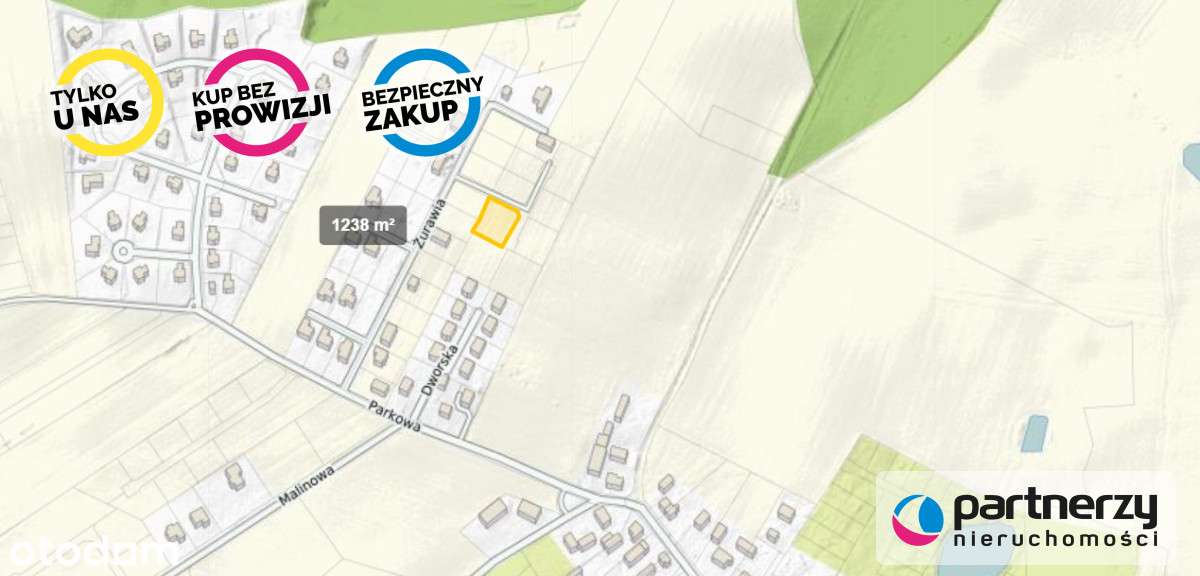 Małkowo ul  Żurawia - działka bud. z WZ - Pełny obrazek: 5/5