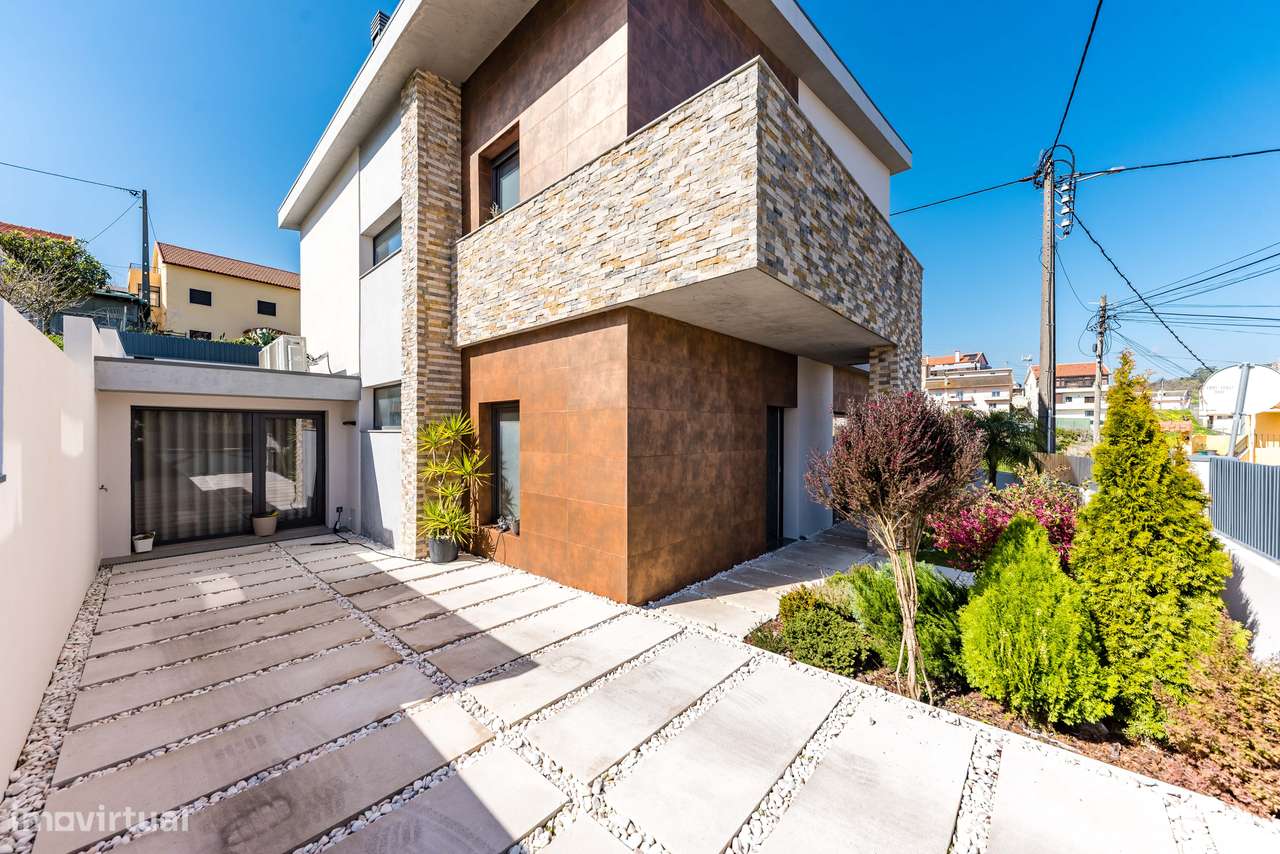 Moradia T4 Ramada | Piscina | Espaço exterior-48