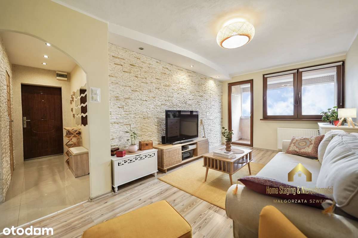 REZERWACJA 2-pokojowe mieszkanie z balkonem przy ul. Wyspiańskiego-0