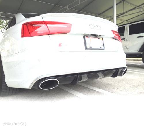 AILERON LIP SPOILER TRASEIRO PARA AUDI A6 4G C7 11- - 1