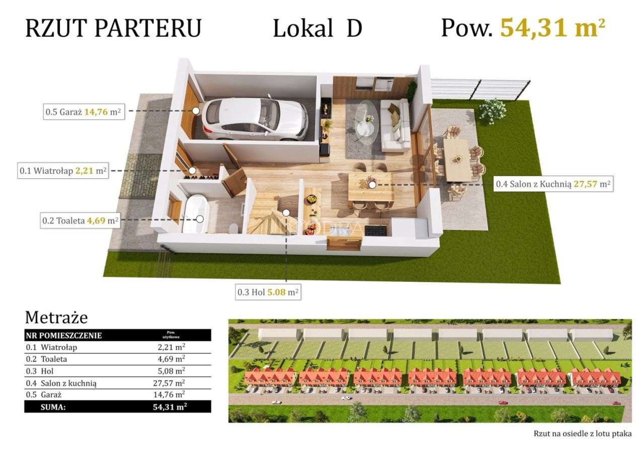 Dom, 104 m², Jelcz-Laskowice-5