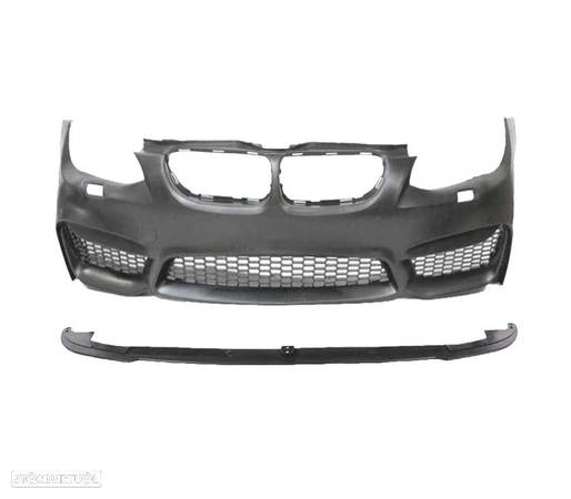 PARA-CHOQUES FRONTAL PARA BMW E92 LCI 10-14 LOOK M4 + SPOILER LIP - 1