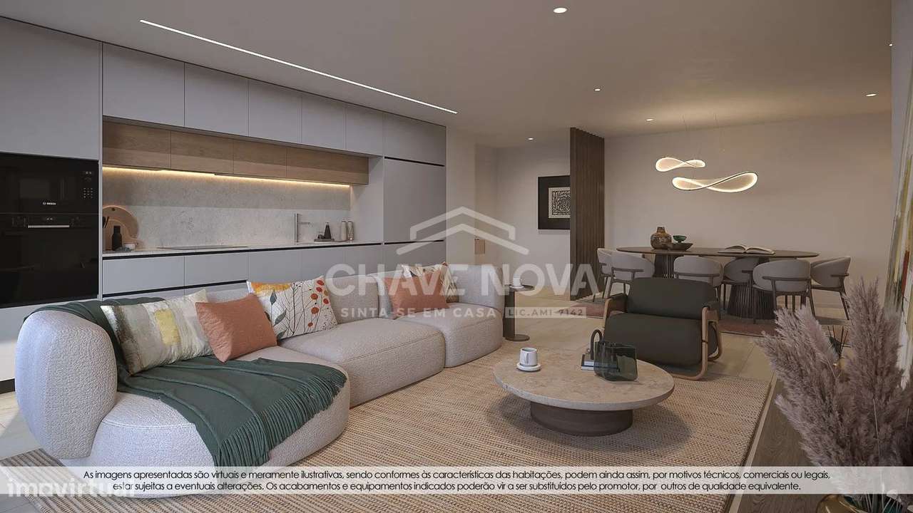 T2 Novo c/ Lugar de Garagem em Santa Marinha (Coimbrões) - Grande imagem: 4/15