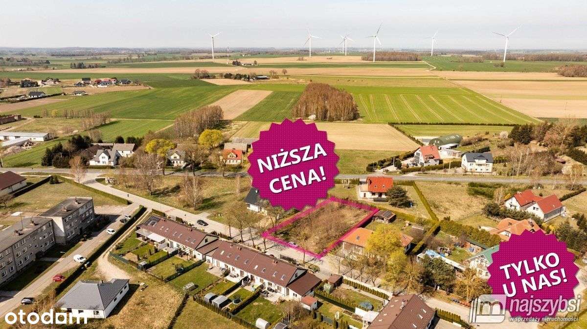 Siemyśl - Działka budowlana w centrum - Pełny obrazek: 1/11
