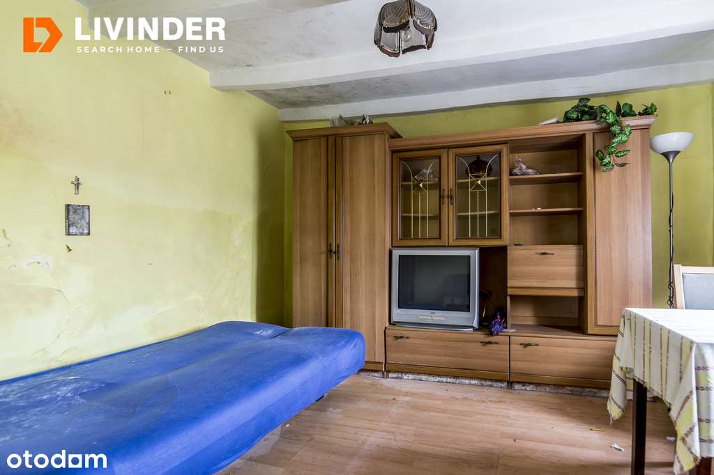 Domek do rozbudowy/wyburzenia na ładnej działce - Pełny obrazek: 4/5