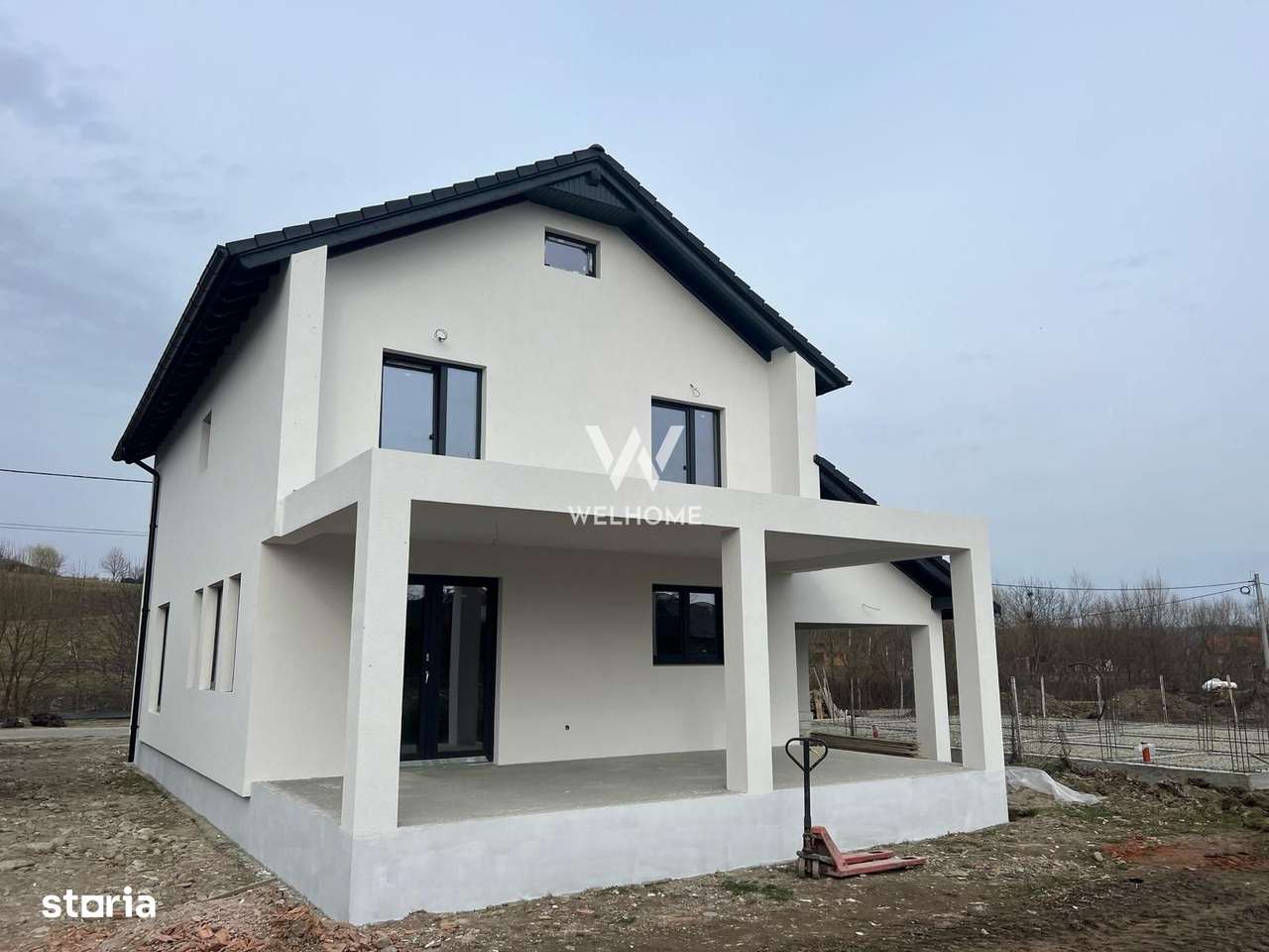 Casa Noua-Orlat 4 camere 2 terase 340 mp teren - Imagine principală: 1/20