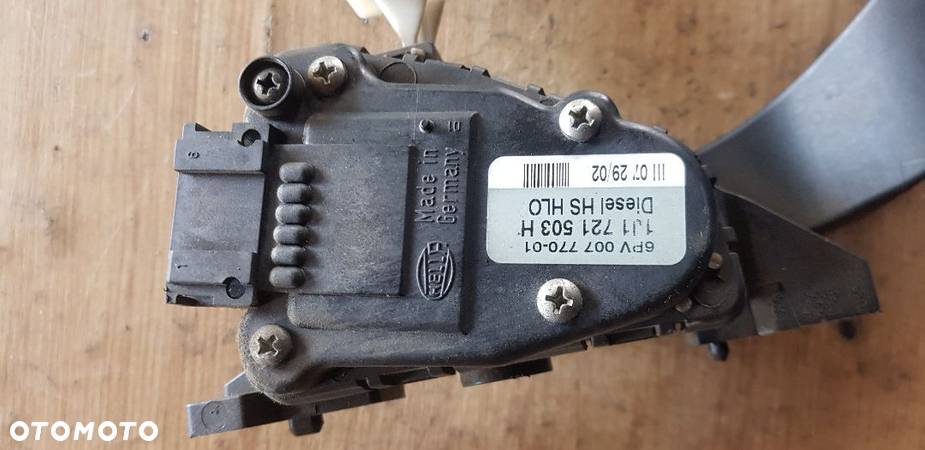 AUDI SEAT SKODA VW 1.9 TDI POTENCJOMETR PEDAŁ GAZU 1J1721503H - 2