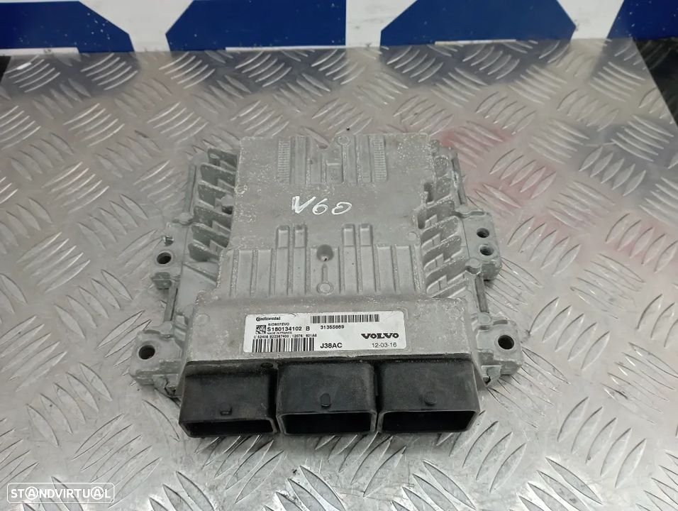 Peça - Centralina Motor Volvo V60 / S60 1.6D 2012 Ref. S180134102b